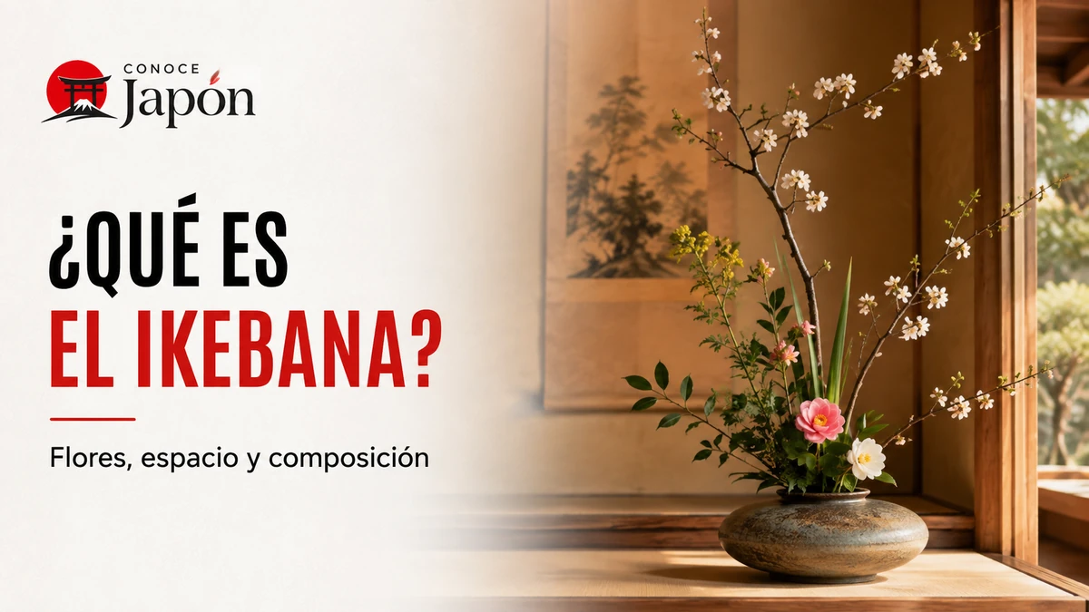 ¿Qué es el ikebana? El arte floral japonés — Flores, espacio y composición