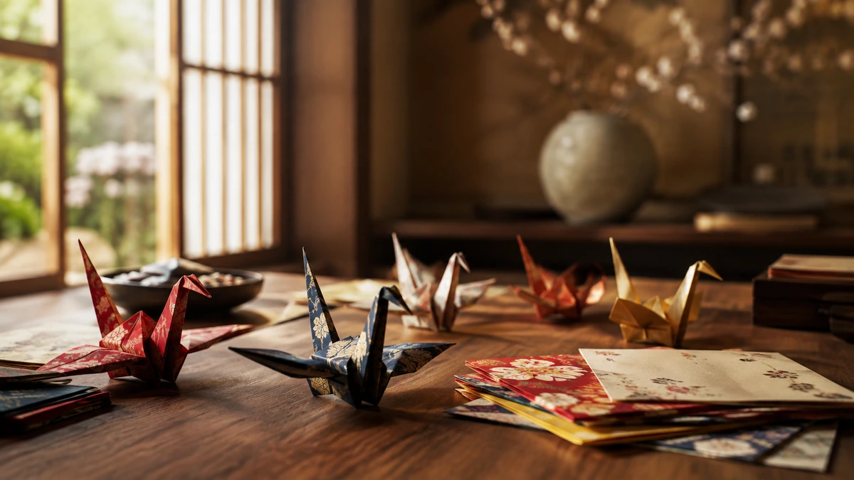 Imagen temática sobre ¿Qué es el origami y cuál es su origen en Japón?