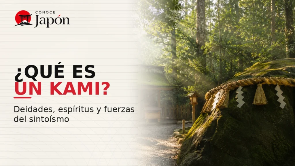 ¿Qué es un kami en la religión japonesa?