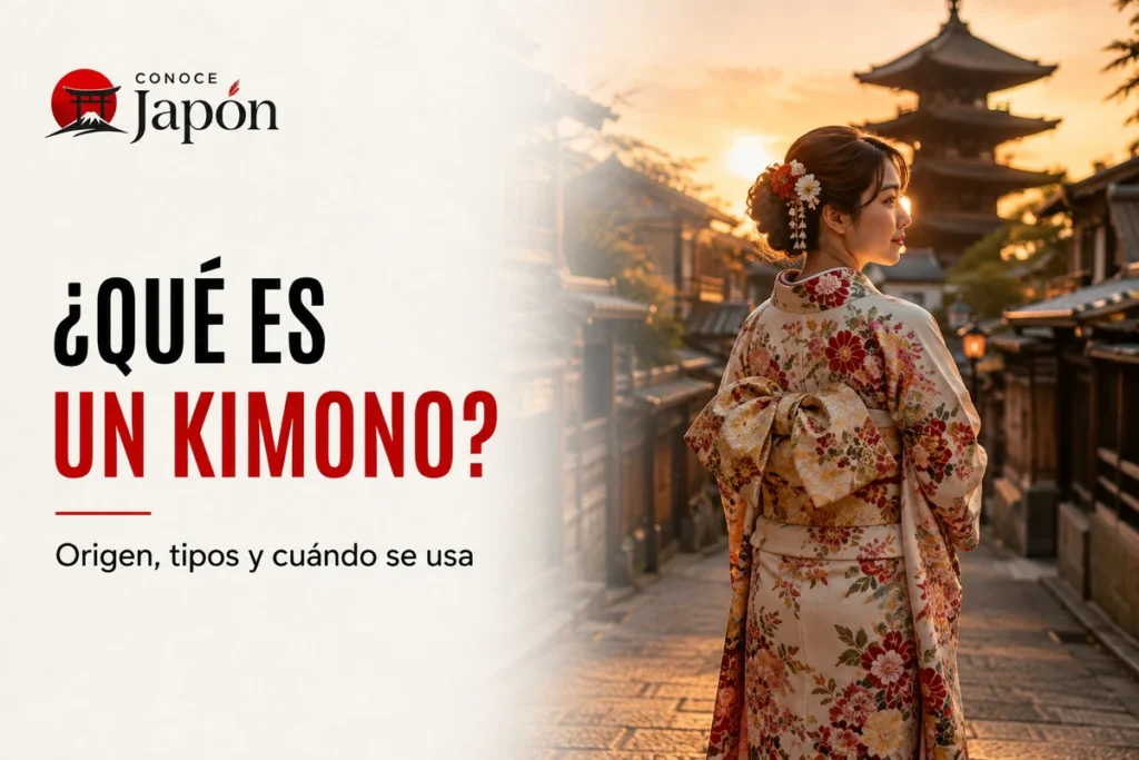 ¿Qué es un kimono japonés y cuándo se usa? — Origen, tipos y cuándo se usa