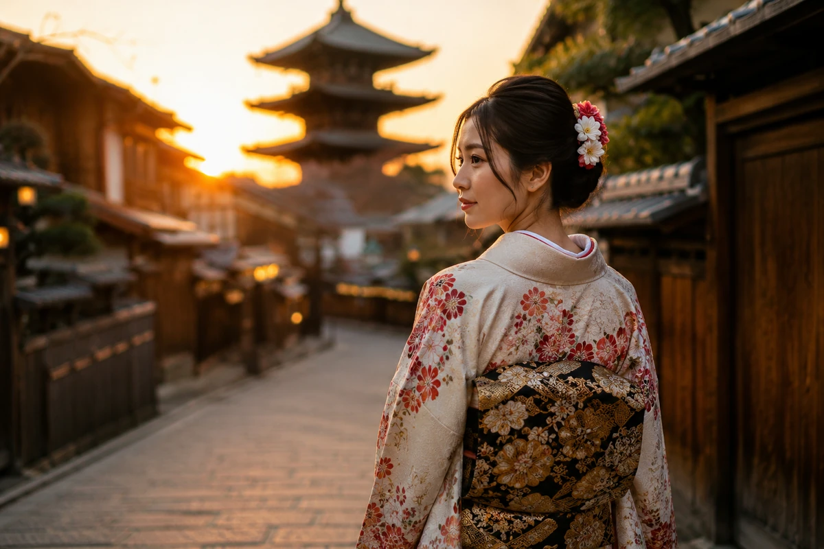 Imagen temática sobre ¿Qué es un kimono japonés y cuándo se usa?