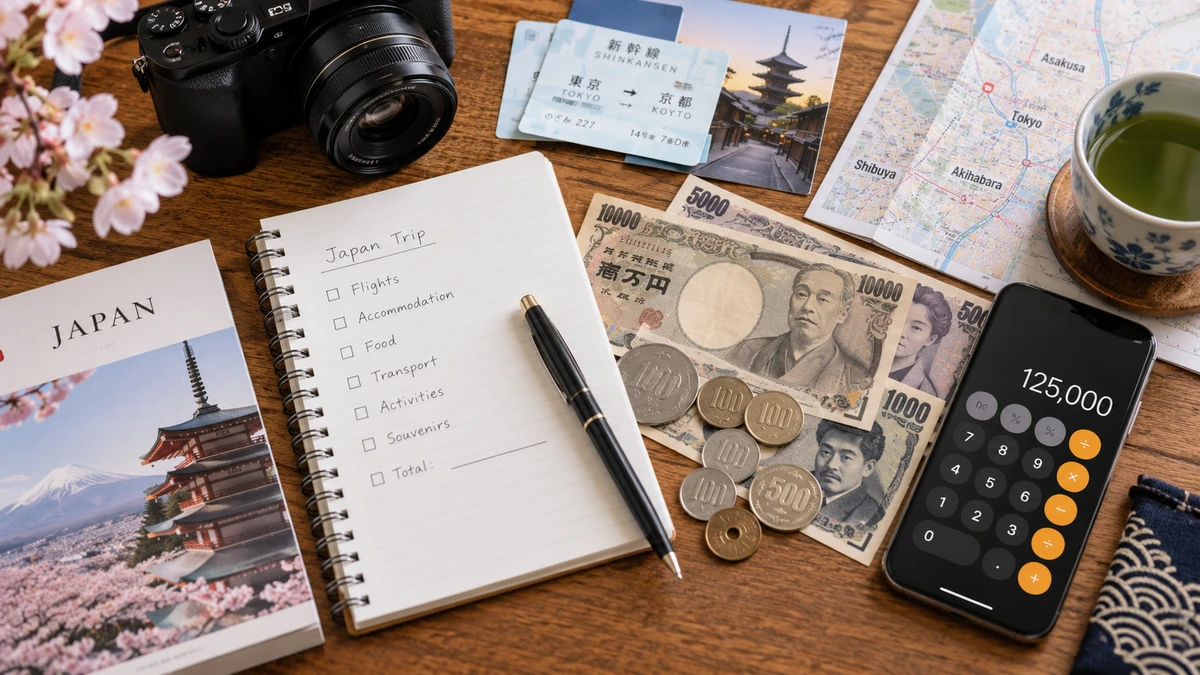 ¿Cuánto cuesta viajar a Japón? Presupuesto completo — Vuelo, alojamiento, transporte, comida y gastos reales